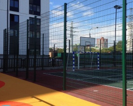 3D заборы для спортивной площадки 60 метров фото в Выксе