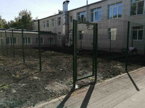 3D заборы для школы 15 метров фото в Выксе