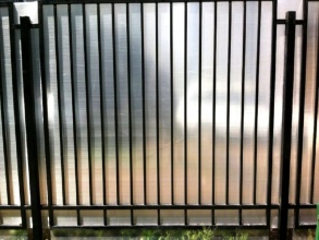 Сварные заборы с поликарбонатом 50 метров фото в Выксе