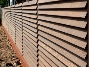 Деревянный забор елочка 12 метров фото в Выксе