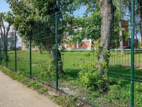 3D заборы для школы 90 метров фото в Выксе