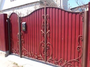 Калитка - пример 1 фото в Выксе