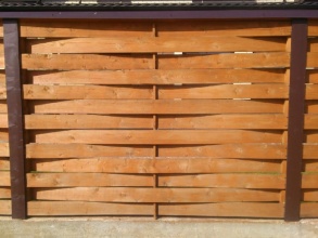 Деревянный забор плетёнка 12 метров фото в Выксе